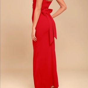 Brand new Lulus own the night maxi. new with tags